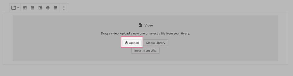 Upload videos lên host