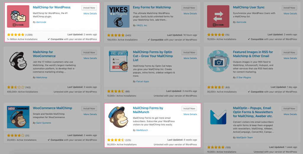 Mailchimp Plugin 3rd
