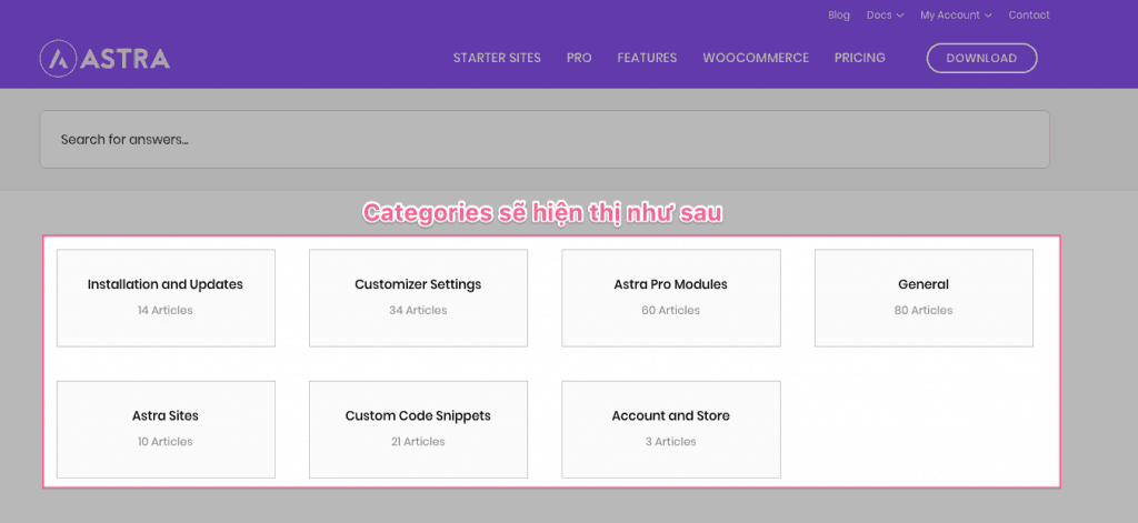 categories hien thi