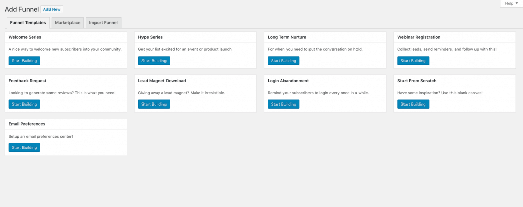 Funnel cua GroundHogg