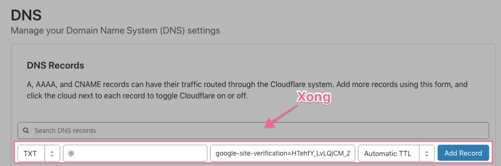 Cach Xac Minh Ten Mien Bang Dns