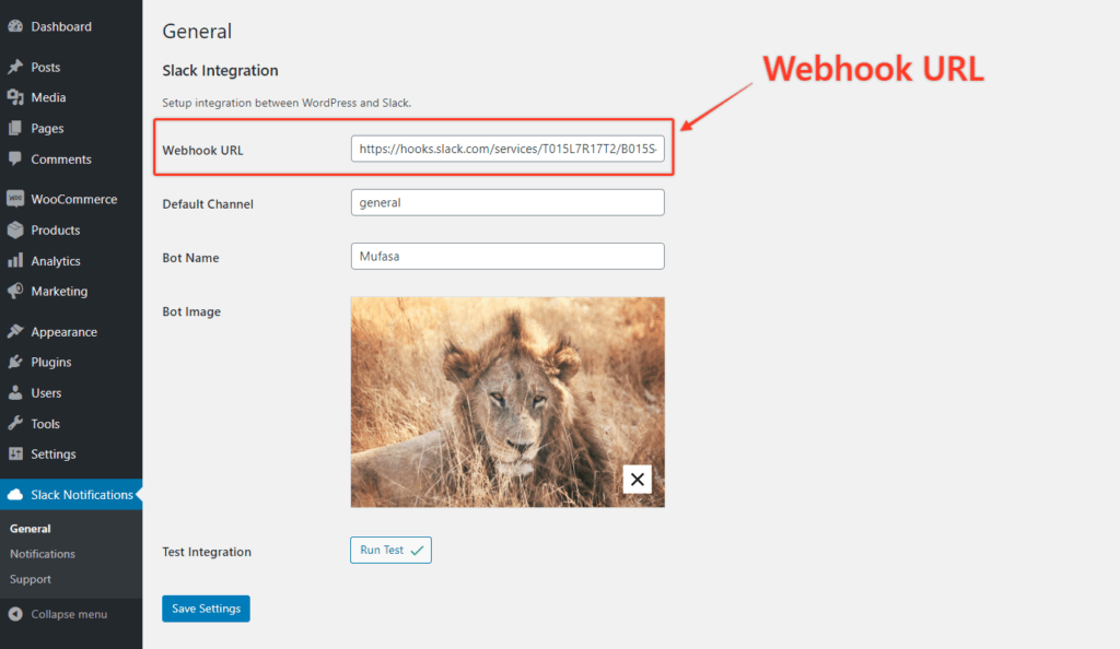 Cai Dat Webhook Url Slack