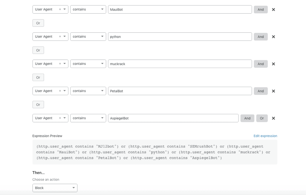 ai firewall builder